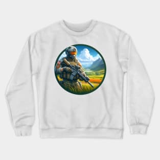 Tactical Man Crewneck Sweatshirt